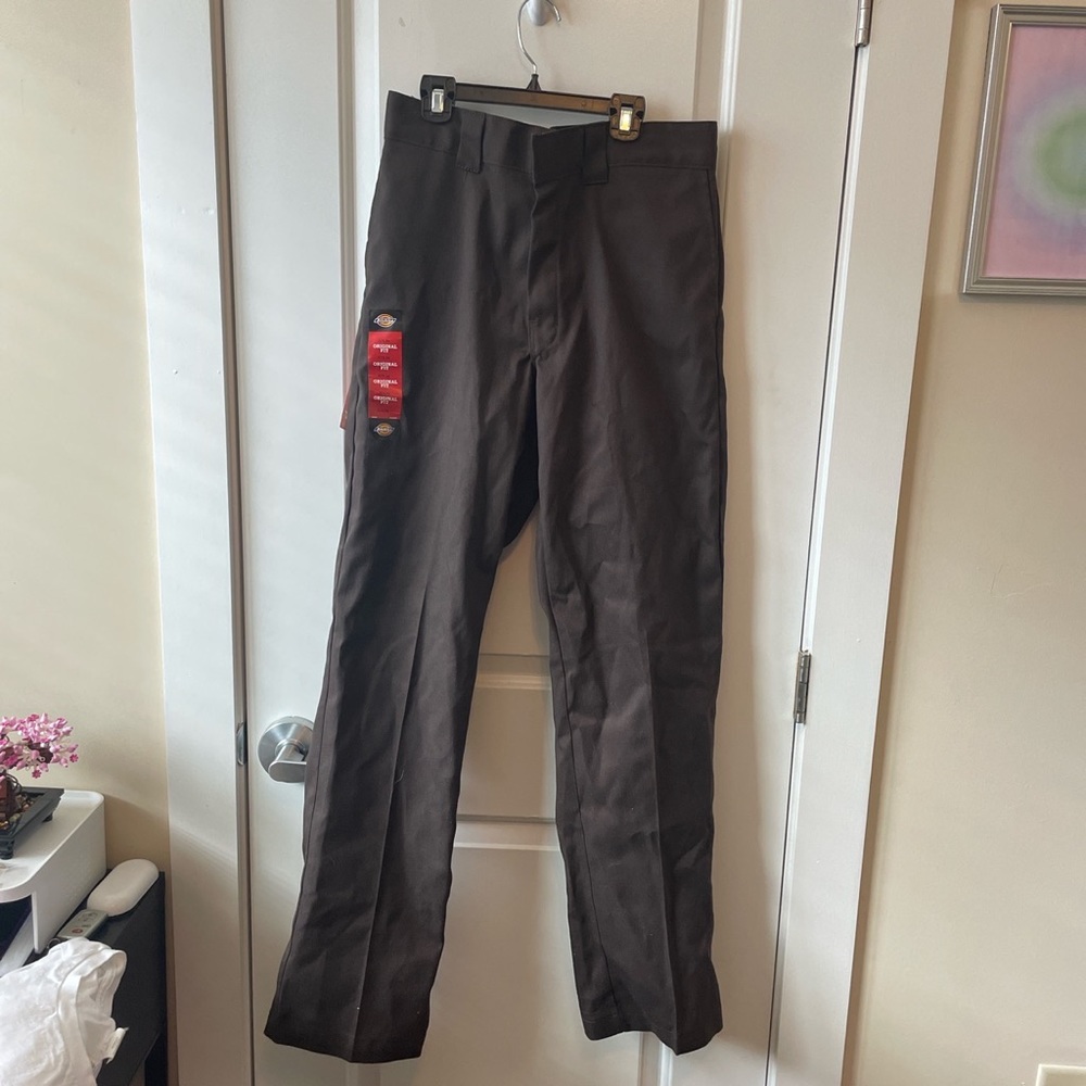 Men’s Dickies Pants Chocolate Brown